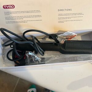TYMO Black Hair Straightening Comb